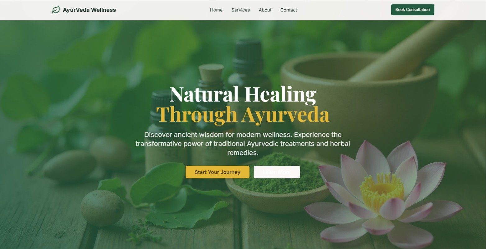 Aura Herbals Ayurveda websites by backend coder india