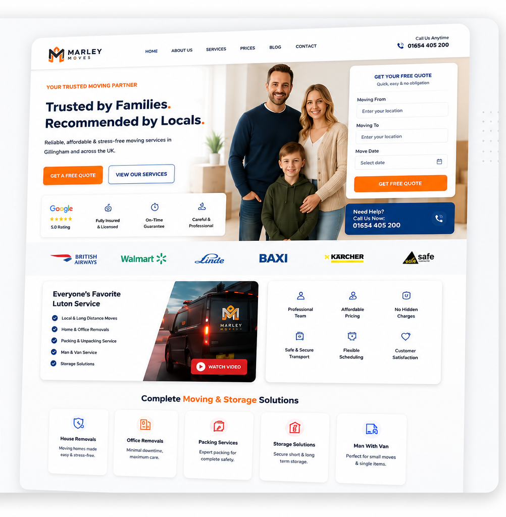 Plumbing Services Website Development